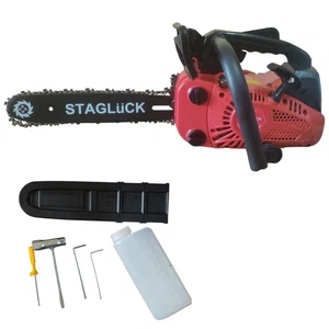 Motosega a scoppio 25CC 2 tempi con barra da 25CM per potatura giardinaggio - Foto 1 di 7