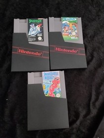 Shadowgate+Die Schl&uuml;mpfe+Snakerattle - 3  Nintendo NES Spiele