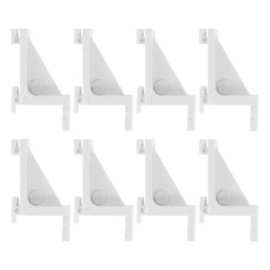 8 Piezas Accesorios de Soporte para Congelador Clips de Estante para Refrigerador Ganchos Abrazadera - Imagen 1 de 12