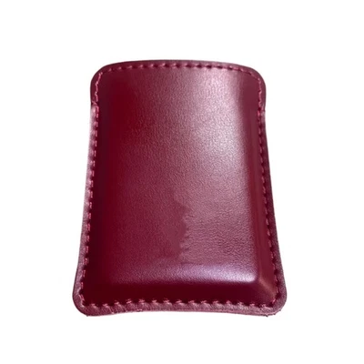 Estuche de almacenamiento de viaje de cuero genuino bolsa para Lenovo Thinkplus US100/PS6 SSD Foto 1 de 4