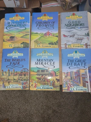 Lot Of 6The Days Of Laura Ingalls Wilder Books 1-3,5-7 by T.L. Tedrow Paperback  - Image 1 of 2