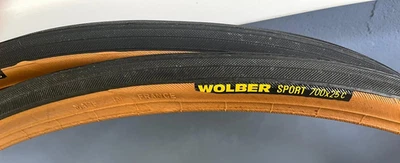 Wolber Sport 700X25C clincher Tier Neuf Vintage Soissons 25-622 Vélo Corsa Velo - Photo 1/4