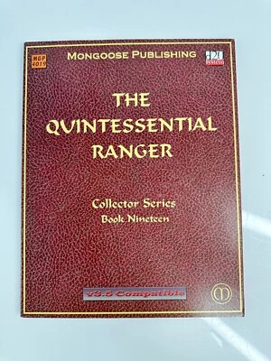 The Quintessential Ranger - Dungeons & Dragons D&D d20 3.5 Mongoose Publishing - image 1 of 3