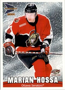 2000-01 (SENATORS) McDonald's Pacific Checklists #5 Marian Hossa