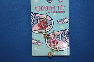 Charm It - Porta ciondoli gemme con lacci in acciaio inox rosa - Foto 1 di 4