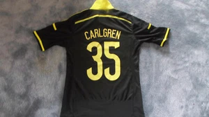 AIK Fotboll Allmänna Idrottsklubben 13 15 Home # 35 CARLGREN Adidas Shirt Jersey - Picture 1 of 10