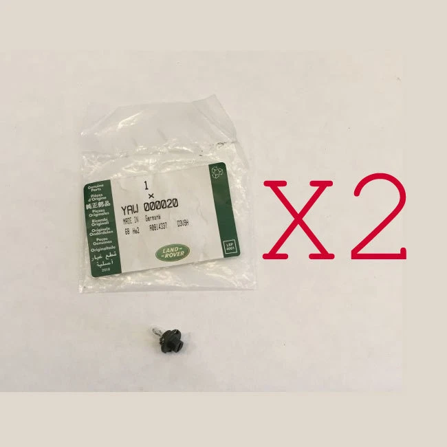 LAND ROVER DASHBOARD CLOCK BULB x2 DISCOVERY 2 II YAW100020 OEM - Image 1 of 1