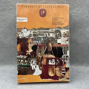 FamilySearch: Personal Ancestral File 2.31 PC CD family genealogy research tools - Picture 1 of 6