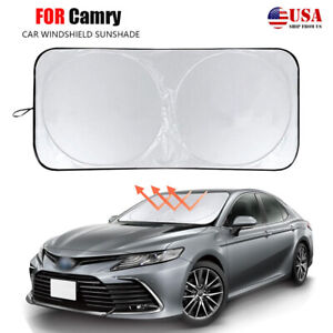 For Toyota Camry Accessories Car Windshield Sunshade Heat Block Sun Visor Cover