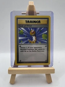 Trainer Gust Of Wind 93/102 Base Set Uncommon Pokemon Card Unlimited 1999 - Imagen 1 de 7