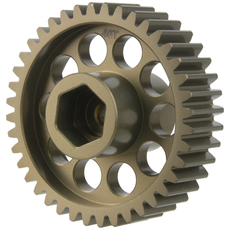 Engranaje de carrete diferencial RC aluminio 40T para Tamiya Super Clod Buster/Clodbuster Foto 1 de 4