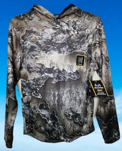 Men's Realtree® EXCAPE™ Camouflage Pullover Tech Hoodie Neck/ Face Gaiter New! - Picture 1 of 9