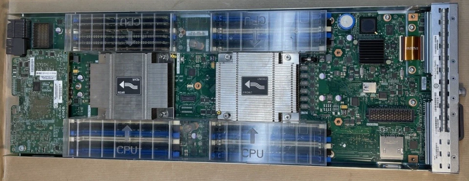 Cisco UCS B200 M4 Blade Server with heatsinks - Image 1 of 1