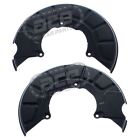 VW Golf Plus 2005-2014 Front Brake Disc Dust Shields Covers Plates Left & Right