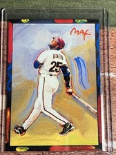 Barry Bonds 1997 Topps Gallery Peter Max card San Francisco Giants