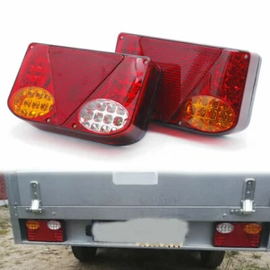 LED Truck Car Trailer Rear Tail Light Stop Indicator Lamp Taillight Turn Signal - Picture 1 of 12