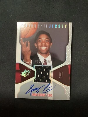 2000-01 SPx Rookie Jerseys /2500 Craig Claxton #130 Rookie Auto             A36 - Image 1 of 2