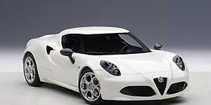 Autoart ALFA ROMEO 4C WHITE Composite Model 1:18*New Item! - Picture 1 of 8