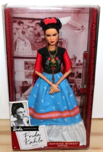 NUEVA SERIE MUÑECA MUJER INSPIRADORA FIRMA BARBIE 2017 ARTISTA MEXICANA FRIDA KAHLO - Imagen 1 de 14