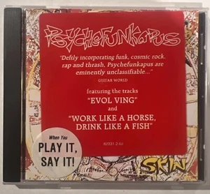 Psychefunkapus - Skin CD 1991 Atlantic Unplayed Promo w/ hype  - Imagen 1 de 4