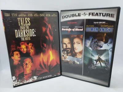 Horror Anthology DVD Lot: 3 TV Terror Feature Films! Very Good Condition! - Image 1 of 3