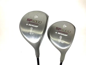 Dunlop SP 4000 OS Ladies Driver and 3 Wood Set Stainless Steel Shaft RH  - Picture 1 of 5