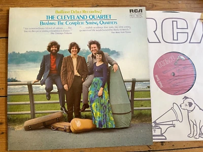 VCS 7102 Brahms Complete Sting Quartets Cleveland Quartet 2 LP - Image 1 of 2