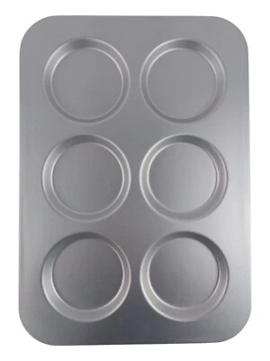 Silver Anodised Muffin Top Pan - Single - Image 1 of 3