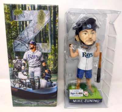 Mike Zunino Florida Man Tampa Bay Rays Bobblehead #10 Catcher 2022 - Image 1 of 4