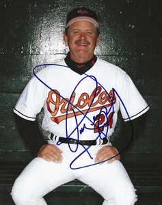 Signed 8x10 RICK DEMPSEY Baltimore Orioles Autographed photo w/COA - Picture 1 of 1