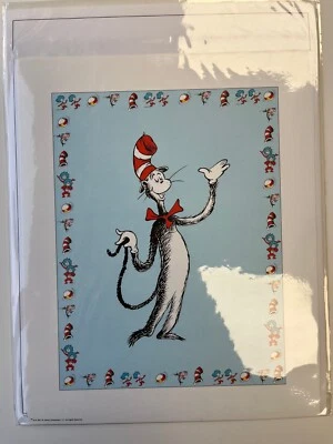 Dr. Seuss "El gato en el sombrero" - Impresión artística Foto 1 de 2
