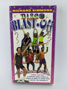 Richard Simmons - Disco Blast-Off (VHS, 2002) Sealed New Condition - Imagen 1 de 4