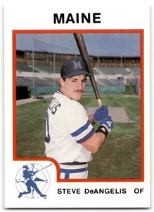 1987 ProCards Steve DeAngelis Maine Guides #13
