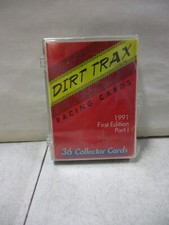 1991 Dirt Trax Racing Cards First Edition Part I Set lot 2