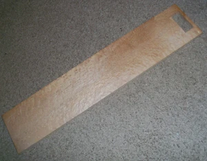 Sho-Bud Pedal Steel Guitar Solid Blank Neck Base Board w\PU Cut Birdseye Maple - Picture 1 of 3