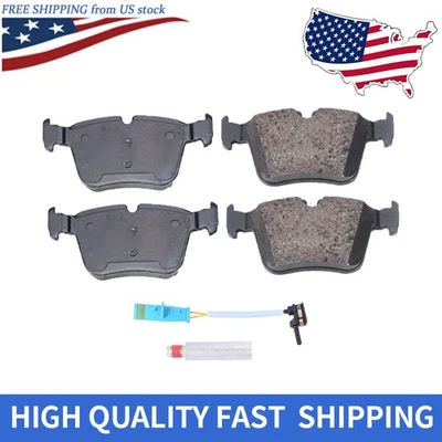 Pastillas de freno traseras cerámicas para Mercedes-Benz C350e C400 C300 2015 2016 2017 - 2021 Foto 1 de 3