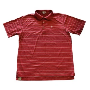 Peter Millar Golf Polo Shirt Top Short Sleeve Stripes Comfort Men’s Size XL - Picture 1 of 8