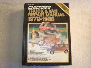 Chilton's Truck & Van Repair Manual ~ 1979-1986 Hardcover Used Good ~ No. 7655 - Picture 1 of 9