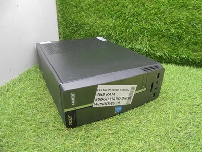 Acer ASPIRE XC 603 CELERON J1900 4GB 500GB HARD DRIVE WINDOWS 10 PC SFF DESKTOP - Image 1 of 2