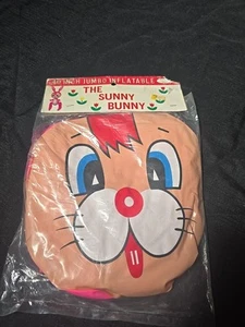 The Sunny Bunny 40" Jumbo Inflatable Vintage Collectible NOS - Picture 1 of 5