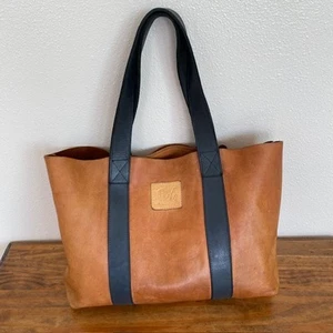 Sseko Tasche braun und schwarz Leder - Bild 1 von 8