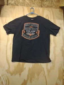 Harley Davidson Motorcycles Des Moines Iowa Black T-shirt X large Skull 1571 - Picture 1 of 7