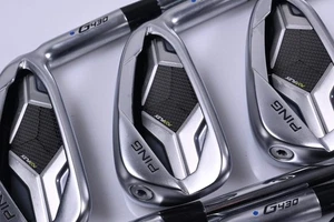 Ping G430 Irons / 5-PW / Blue Dot / Regular Flex Ping AWT 2.0 Shafts - Picture 1 of 7