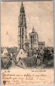 Antigua Postal Catedral de Nuestra Señora Amberes 1910 Amberes, Bélgica 1910 - Imagen 1 de 2