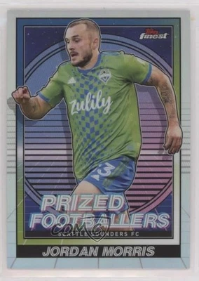 2022 Topps Finest MLS Prized Footballers Jordan Morris #PF-14 - Image 1 of 2