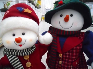 Vintage Avon Tina Snowlady und Tommy Schneemann Paar - Bild 1 von 21