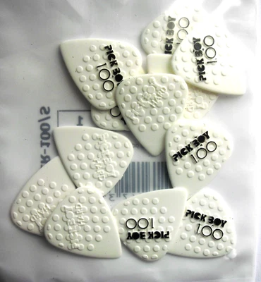 12 PickBoy Mega Grip Ceramic Picks Picks, 1.00mm - Image 1 of 3