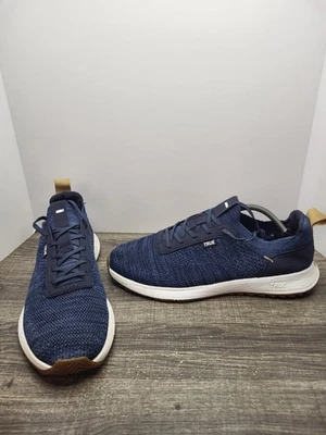 True Linkswear All Day Knit Mens Sz 13 Golf Shoes Blue Breathable  - Image 1 of 4