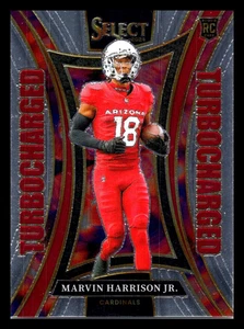 2024 Panini Select - Turbocharged Marvin Harrison Jr. #2 RC Rookie Cardinals - Picture 1 of 2