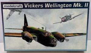 Modelcraft 72-032 Vickers Wellington Mk II 1:72 Unassembled Kit NEW Open Box - Picture 1 of 10